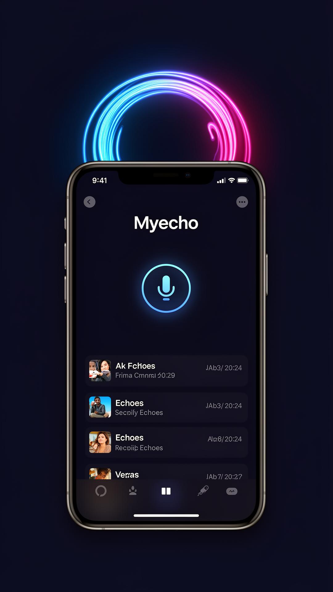 MyEcho Capture screen